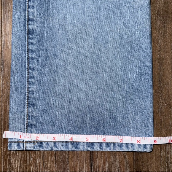 Vintage Y2K jeans Calvin Klein Sandblast Cotton Bootcut 8 10 light blue - Picture 12 of 15